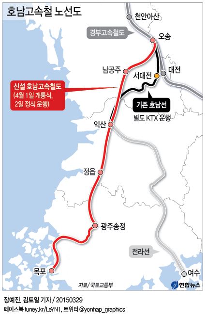 호남고속철 개통…'전국 반나절 생활권' 돌입 - 2