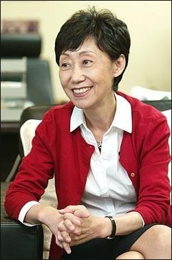 The photo provided by the presidential office Cheong Wa Dae shows Choi Young-ae, nominee for the chief of the National Human Rights Commission. (Yonhap)