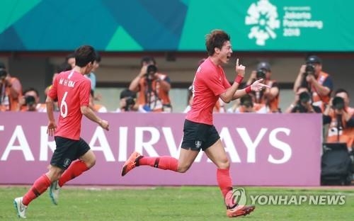 (2nd LD) (Asian Games) S. Korea beat Uzbekistan 4-3 in extra time to reach men's football semifinals
