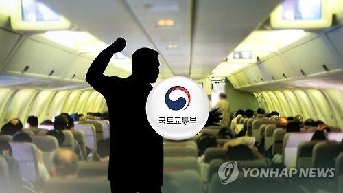 韓国では機内の安全に対する懸念が高まっている＝（聯合ニュースＴＶ）