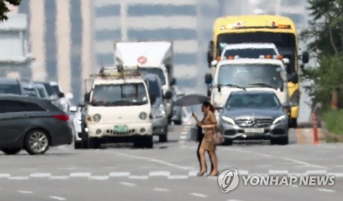 韓国のほとんどの地域で猛暑となり、一部地域では最高気温が４０度に迫った（資料写真）＝（聯合ニュース）