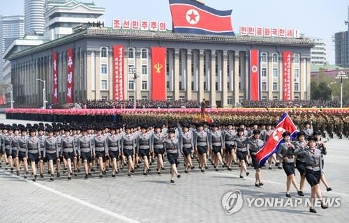 北朝鮮の閲兵式（資料写真）＝（聯合ニュース）