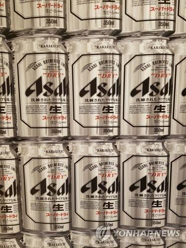 アサヒの缶ビール（資料写真）＝（聯合ニュース）