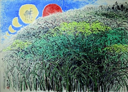 들풀에 위로받은 그림…남전 금동원 미수전 - 2