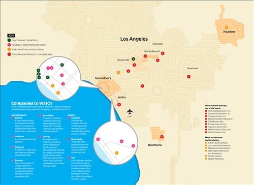 미국 'LA 실리콘 비치' IT·벤처기업의 허브로 급부상 - 2