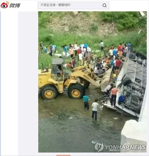中버스사고 사망자가족 빈소서 오열…"중국 책임져야"(종합) - 2