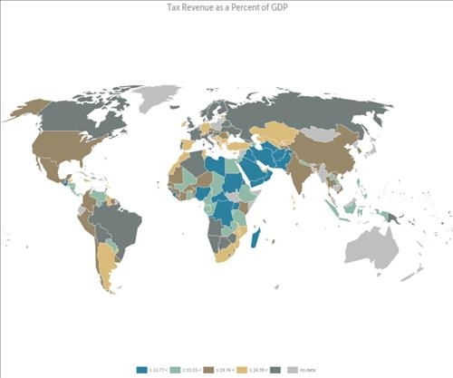 韓 GDP대비 세금 17.9%…157개국중 84위, 평균에 못미쳐 - 2