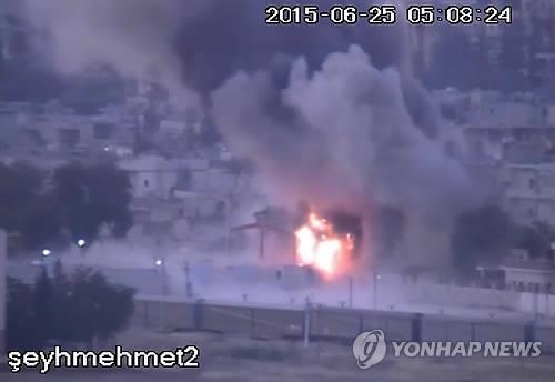시리아 수도서 IS소행 자처 연쇄 폭탄공격…60명 사망(종합2보) - 3
