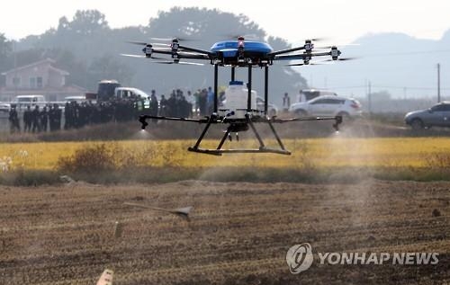 "드론으로 방제하고 공유지 파악" 전북 드론 활용 - 2