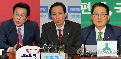 최문순 강원지사 3당 원내대표 만나 현안 논의 - 2
