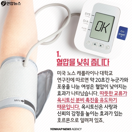 <카드뉴스> 스킨십의 순간, 내 몸에 생기는 변화 '8' - 3