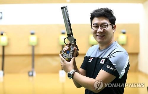 -사격- 진종오, ISSF 월드컵 10m 공기권총 메달 실패 - 2