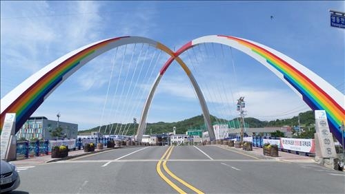 <충북소식> 랜드마크 영동 제1교, 새로 단장 - 2