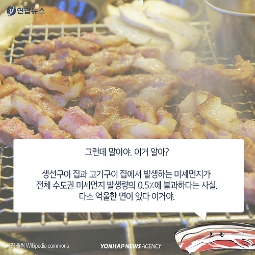 <카드뉴스> 고등어·삼겹살·소고기 "우리가 미세먼지 주범?" - 8