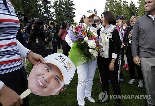 < LPGA> '세리 키즈' 박인비, '박세리 반열' 전설로 - 2