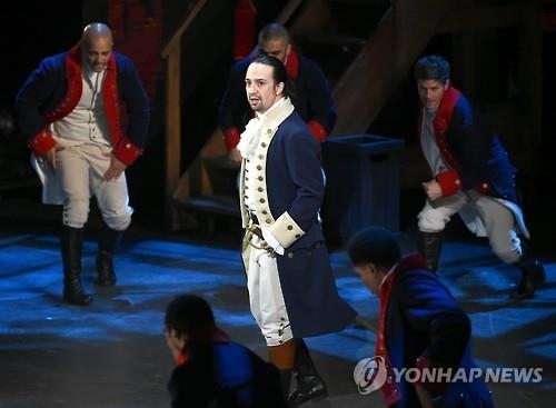 뮤지컬 '해밀턴' 간판스타 미란다, 7월초 무대 내려온다 - 2