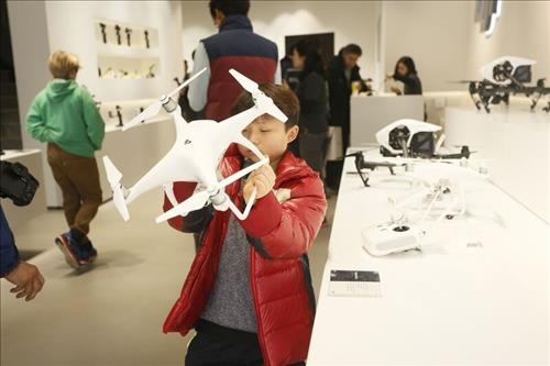 中 드론사 DJI 국내 진출 100일…"뜨거운 반응" - 2