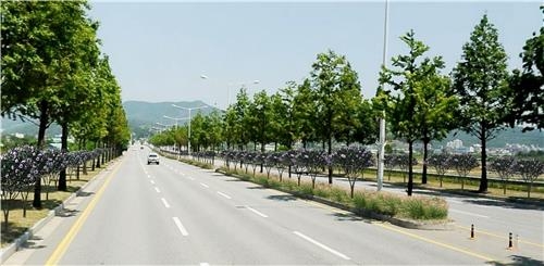 청주 제2순환로 지북~가마교차로 3.2㎞ 무궁화길 조성 - 2