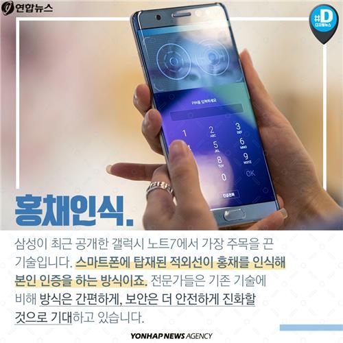 <카드뉴스> '비밀번호에서 홍채인식까지' 진화하는 스마트폰 보안 기술 - 3
