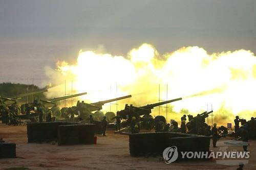 대만, 양안 냉기류 속 사상 최대 군사훈련…中 기습상륙 상정 - 2
