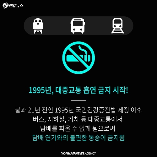 <카드뉴스> 예전에는 버스에서도 흡연을? - 6