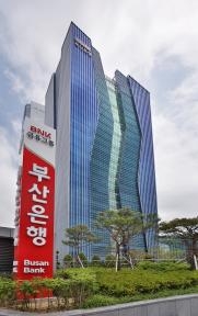 부산금융중심지 내 부산은행 사옥