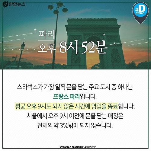 <카드뉴스> 한국의 스타벅스는 왜 11시까지 열까 - 5