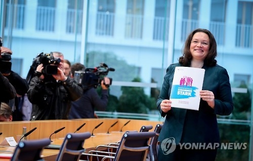 날레스 독일 노동장관(AFP=연합뉴스)