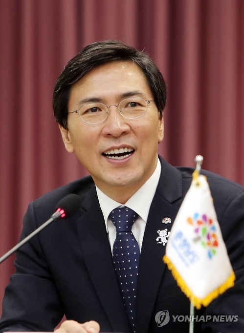 6일 강원도 방문한 안희정 충남지사