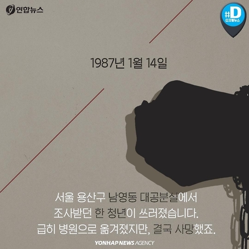 <카드뉴스> 30년 후에도 민주주의 일깨우는 박종철 열사 - 2
