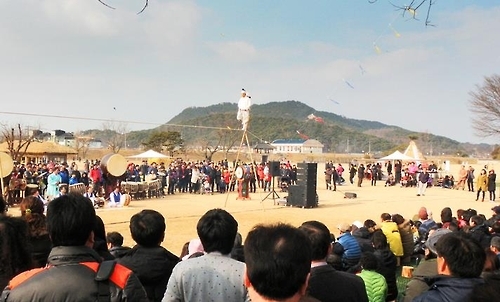 2016년 열린 해미읍성 민속놀이