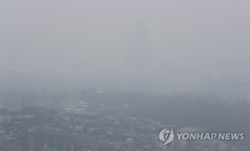 미세먼지 많은 날씨