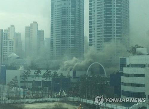 66층 초고층 동탄 메타폴리스 화재 4명 사망