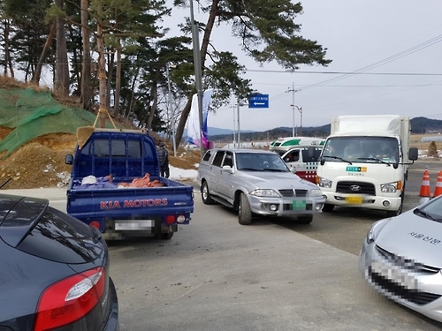 진입하지 못하는 앰뷸런스