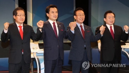 "문재인 31%, 안철수 19%, 안희정 14%"<갤럽>(종합2보) - 2