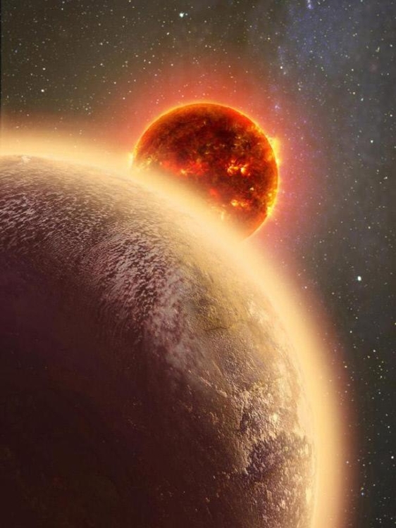 돛 별자리에 있는 지구와 비슷한 행성 GJ 1132b의 상상도[위키미디어 제공]