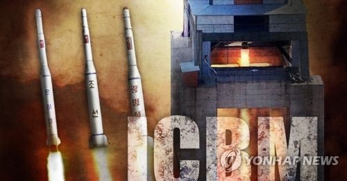 북한 신형 고출력 로켓엔진 시험 ICBM (PG)