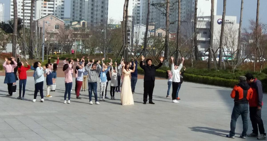 뮤직비디오 제작 장면