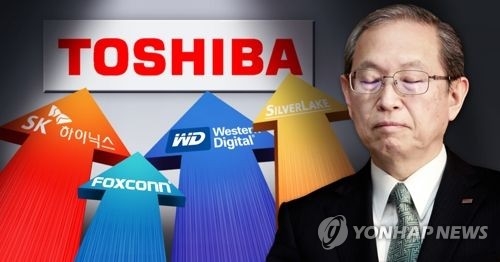 일본 가는 최태원…도시바 인수전에 돌파구 열까 - 2