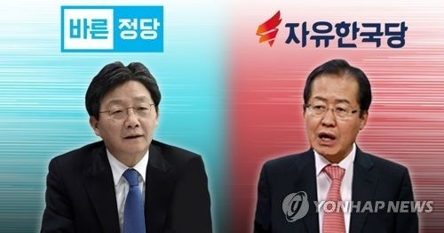 한국당-바른정당, '3자 단일화' 무산후 '양자 단일화' 신경전(종합) - 1