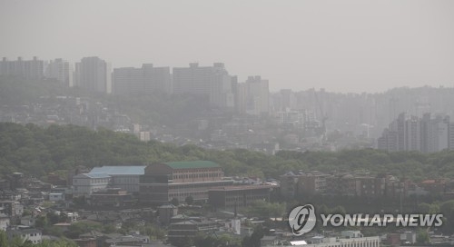 '미세먼지 영향' 고속道 하행선 원활…상행선 자정에 정체 풀려 - 1