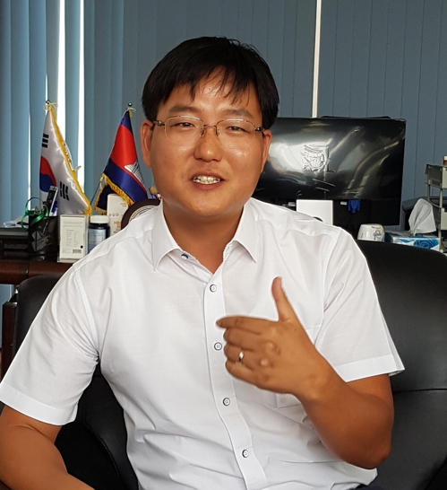 김태경 캄보디아 한국소프트웨어 HRD 센터장.