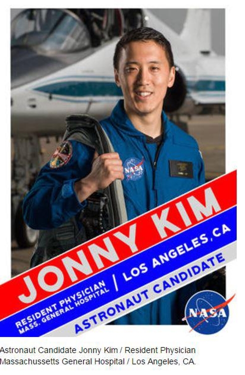 NASA 우주비행사 후보생에 선발된 한인의사 조니 김