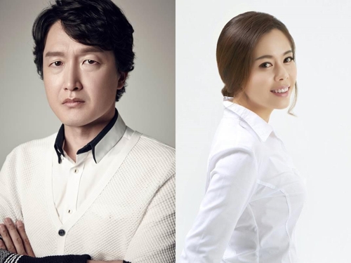 배우 최병모와 팝페라 가수 '키리엘 이규인'(오른쪽)