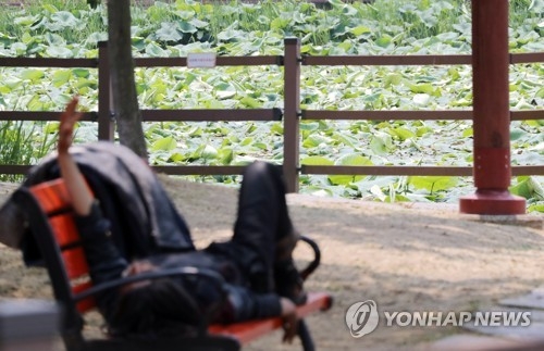 폭염 속 휴식