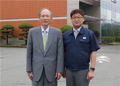 경남대 박재규 총장, 기업체 현장 방문