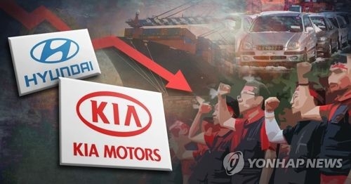 사드보복·통상임금 소송에 한국 자동차 '위기' 절정 - 1