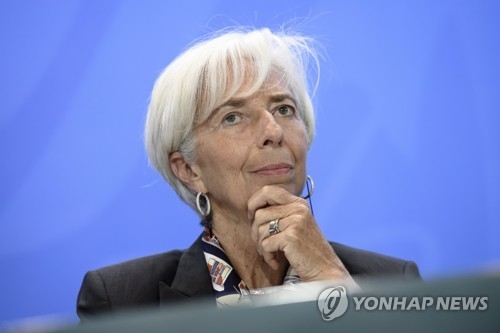 크리스틴 라가르드 국제통화기금(IMF) 총재.