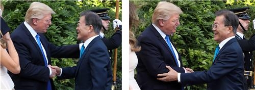 문재인과 트럼프