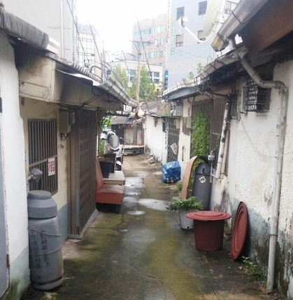 전주 대표적 성매매집결지인 '선미촌' 골목